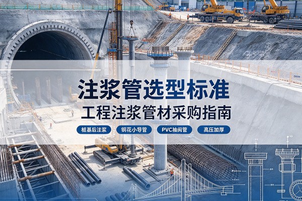 谷城注浆管选型标准