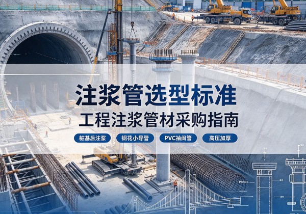 谷城注浆管选型标准
